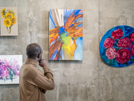 Artists from across...